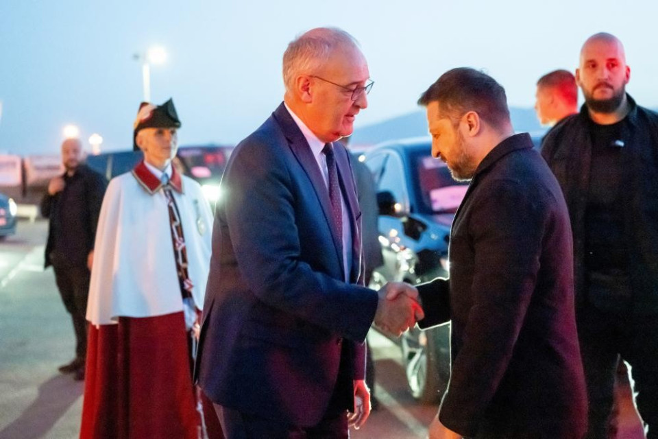 Incontro tra Parmelin e Zelensky a margine del G7