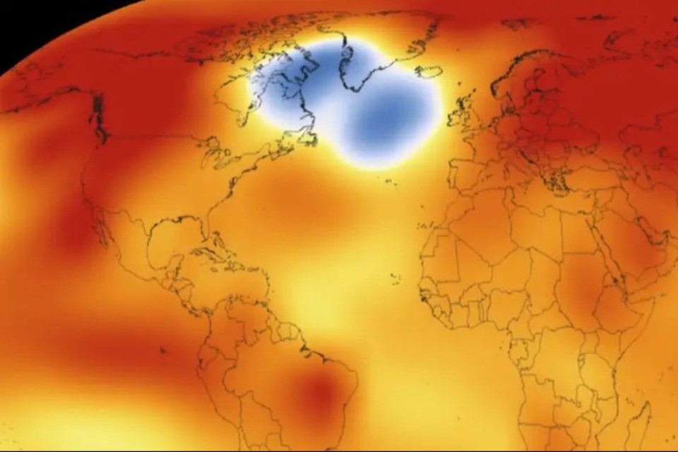 Cos'è il «Cold Blob», l'unica zona del pianeta dove le temperature diminuiscono