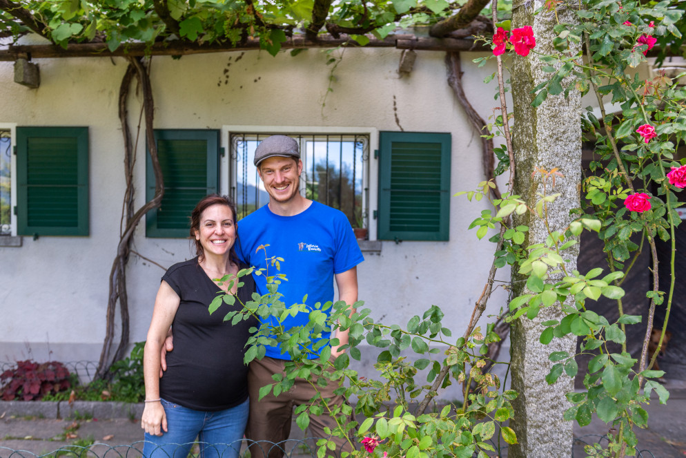 Feitkencht con la moglie Olaya.&nbsp;©CdT/Chiara Zocchetti