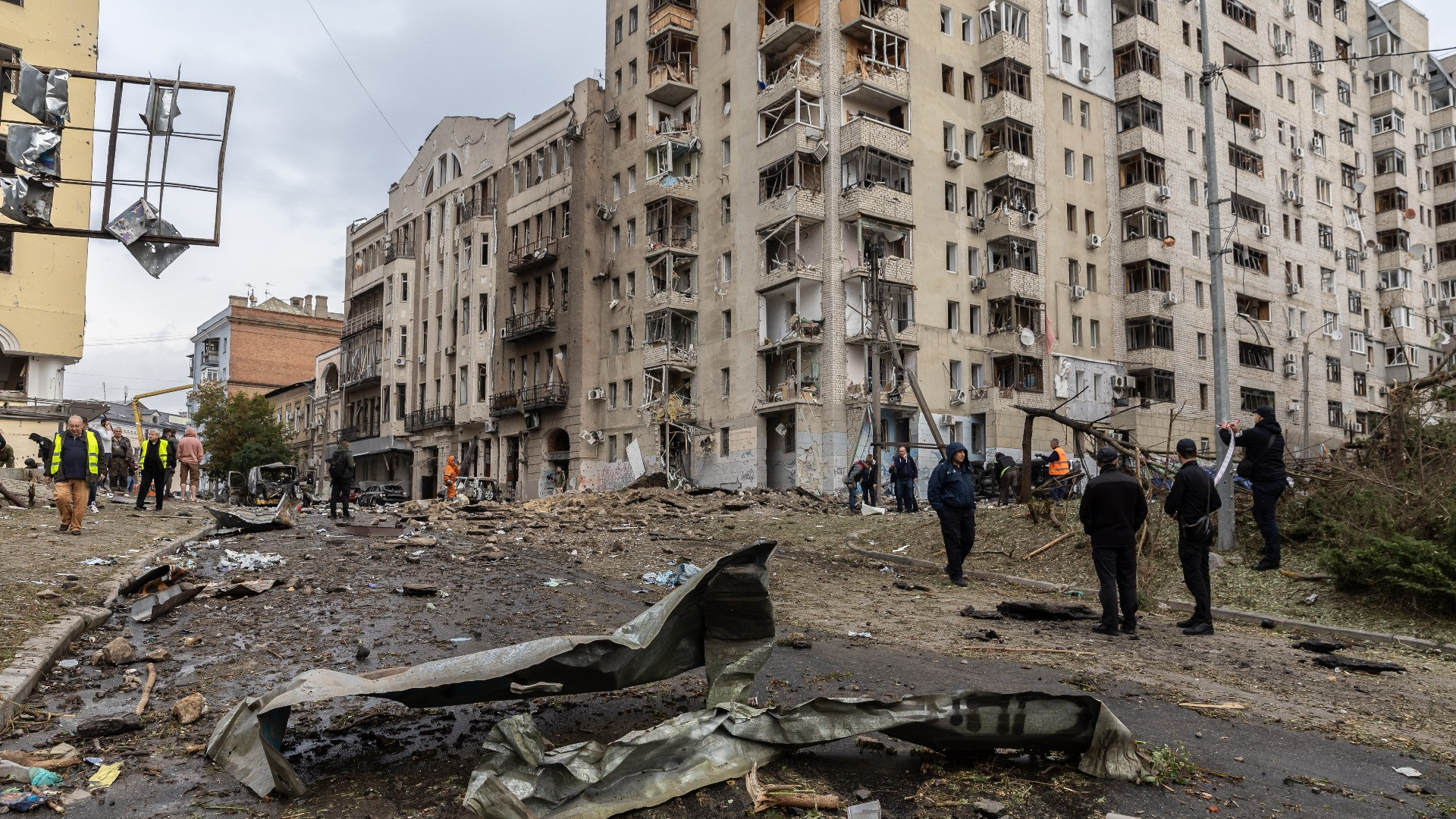 Attacco russo su Kharkiv, almeno un morto e 9 feriti
