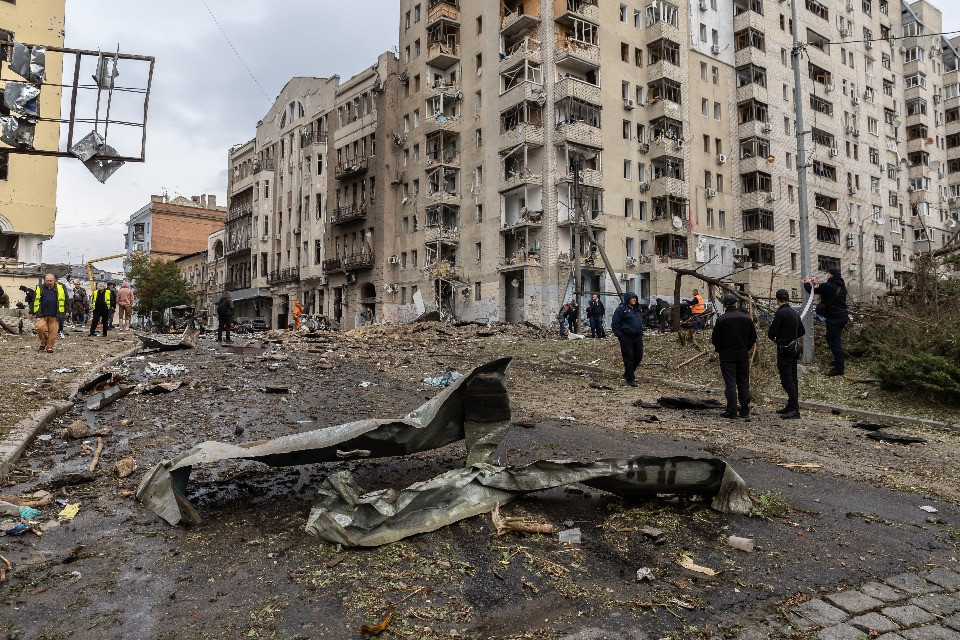 Attacco russo su Kharkiv, almeno un morto e 9 feriti