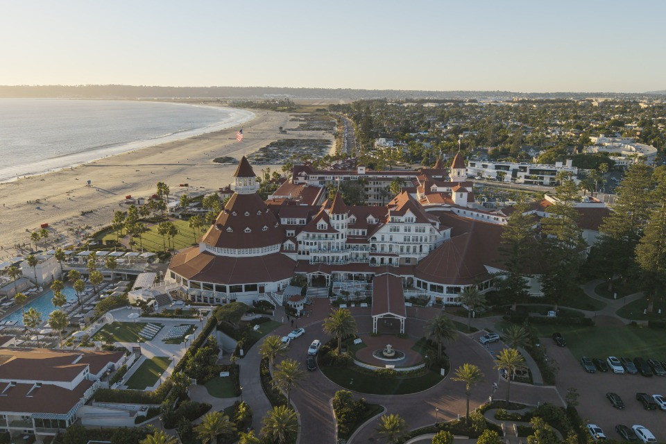 L’Hotel del Coronado e il Mago di Oz rossocrociato