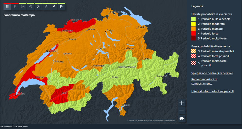 © MeteoSvizzera