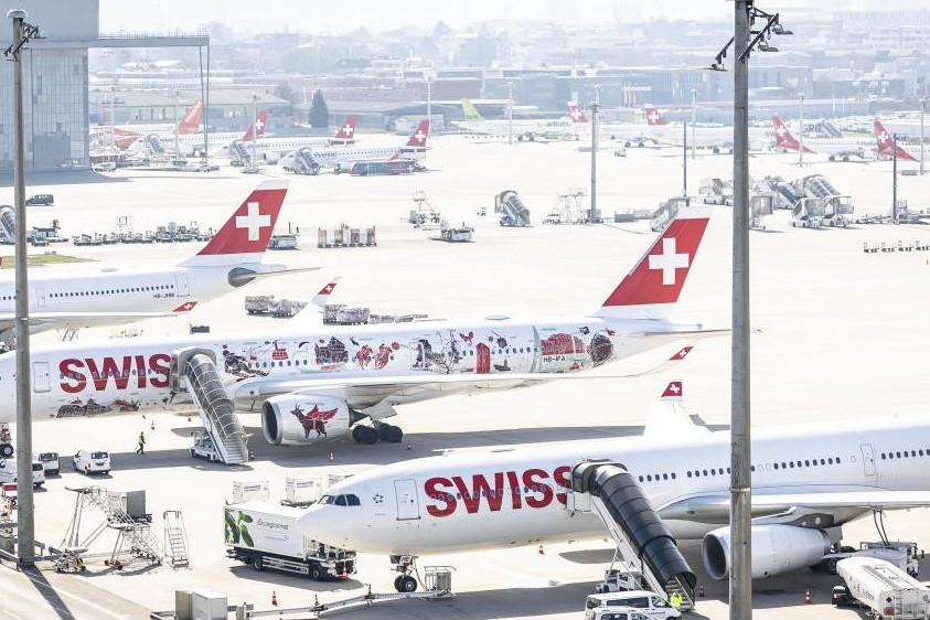 Swiss prolunga lo stop ai voli da e per Dubai fino al 24 ottobre