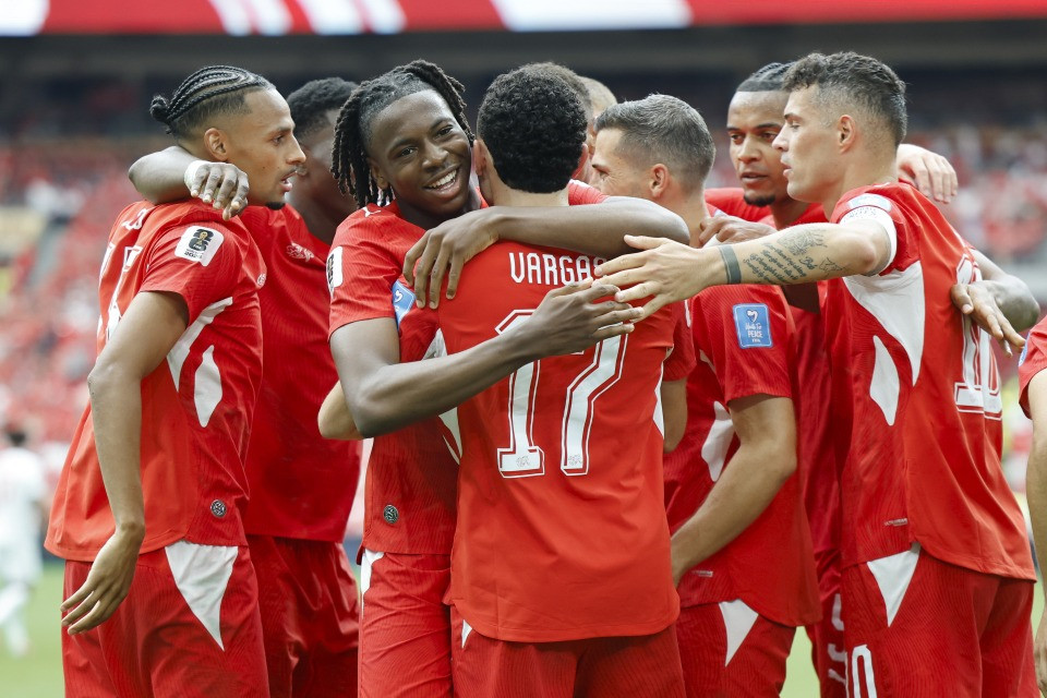 Svizzera-Canada 2-1, gol di Vargas e Manzambi poi segna Promise David