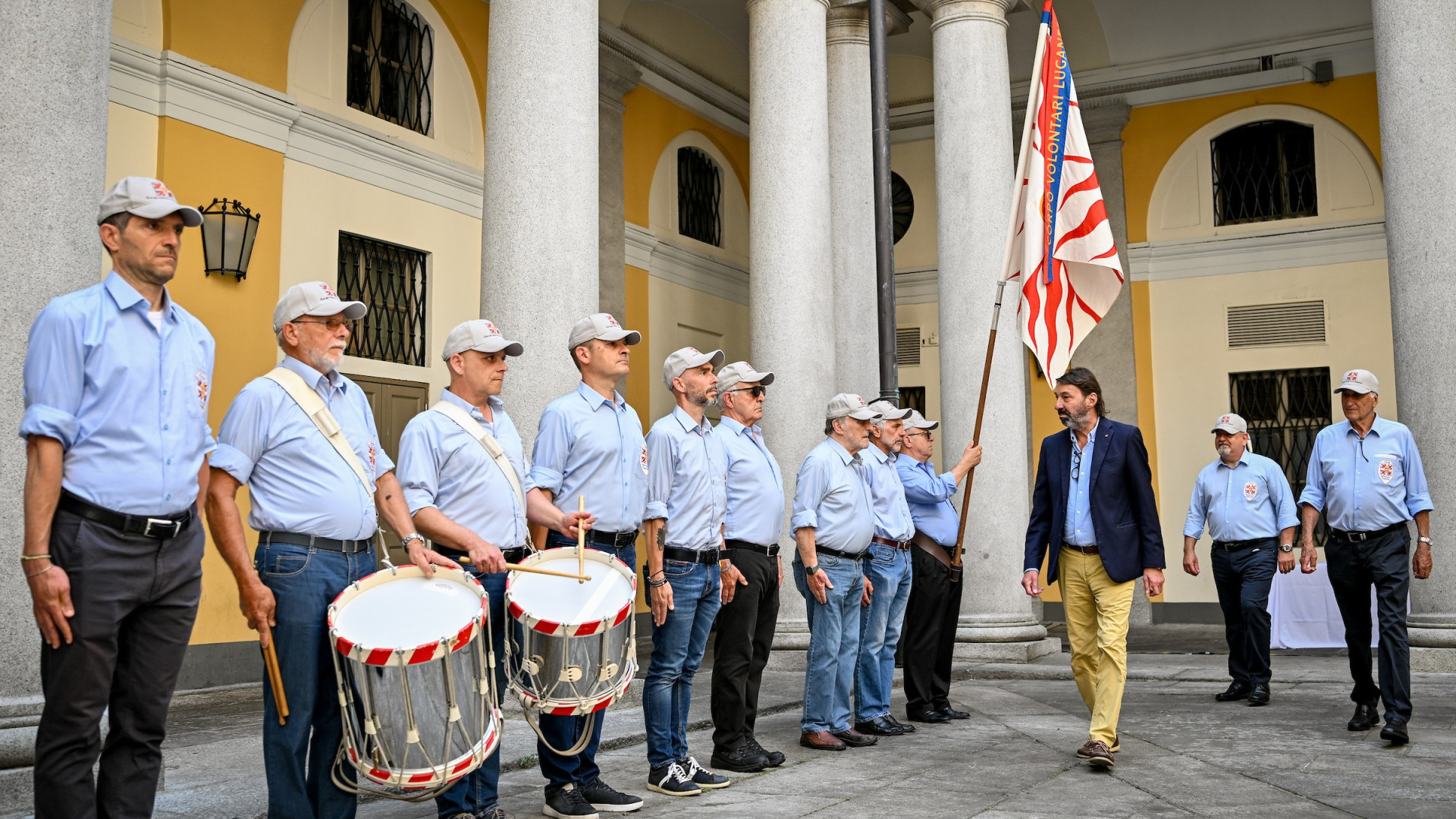 Passaggio di comando per il Corpo Volontari Luganesi