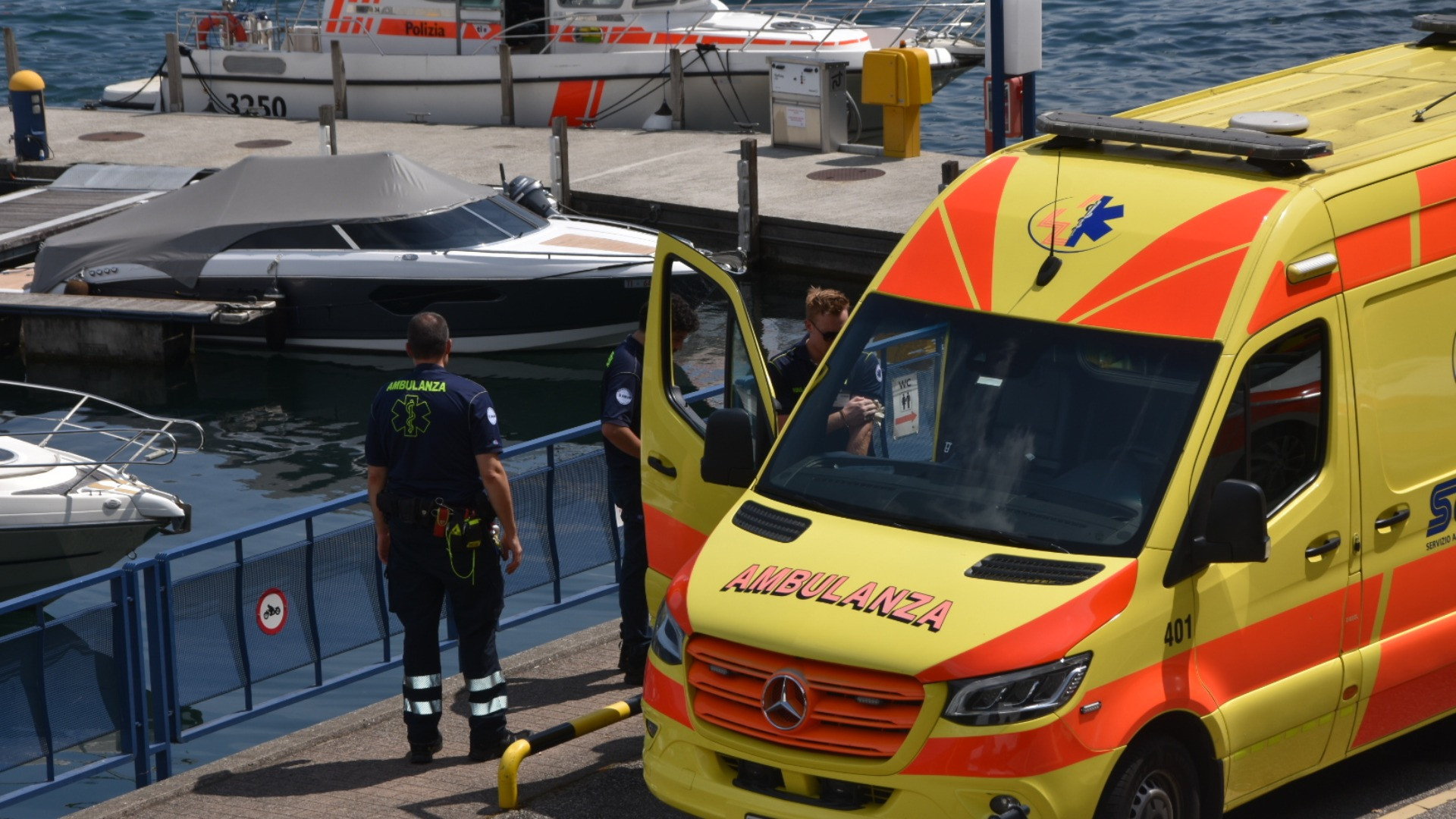 Porto Ronco, bagnante 75.enne perde la vita