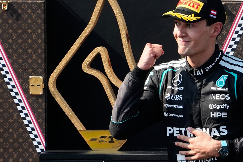 Russell domina in Austria e accorcia su Antonelli terzo, male le Ferrari