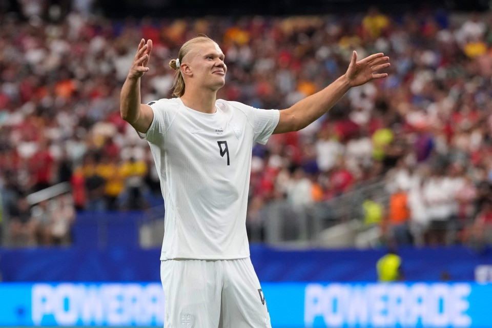 Haaland segna e la Norvegia vince 2-1