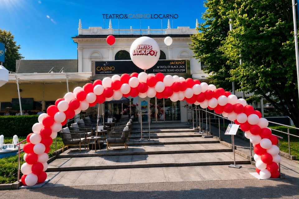 Lo Swiss Jackpot 2.0 arriva al Casinò Locarno: il jackpot parte da CHF 1'689'000