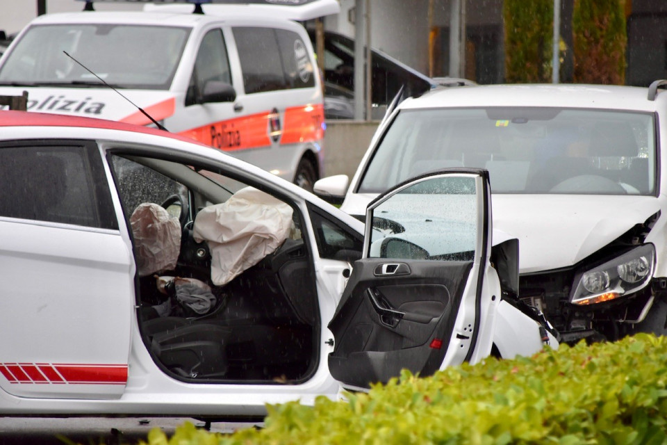 Scontro tra due veicoli a Gerra Piano, due feriti