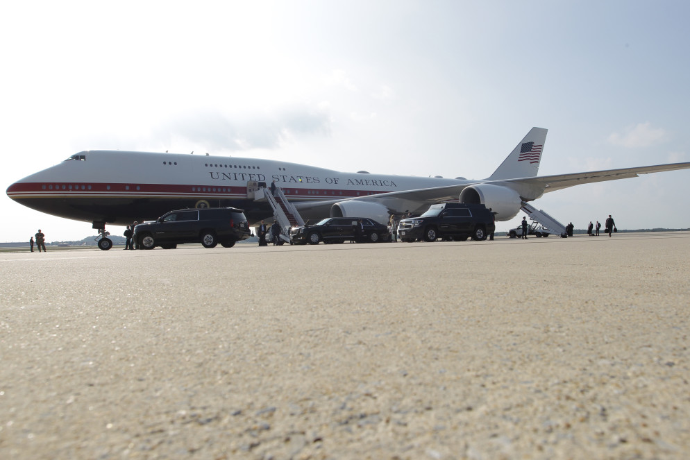 Il nuovo Air Force One regalato dal Qatar. © KEYSTONE
