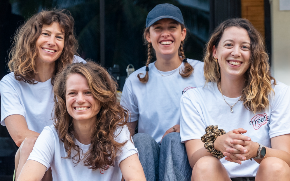 Ulrike, Marie, Josephine e Hanna (foto rrreefs)