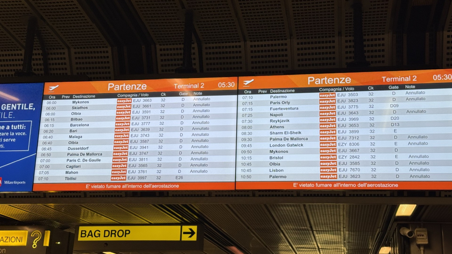 «Vacanze finite alle 4.50»: lo sciopero blocca una ticinese Malpensa