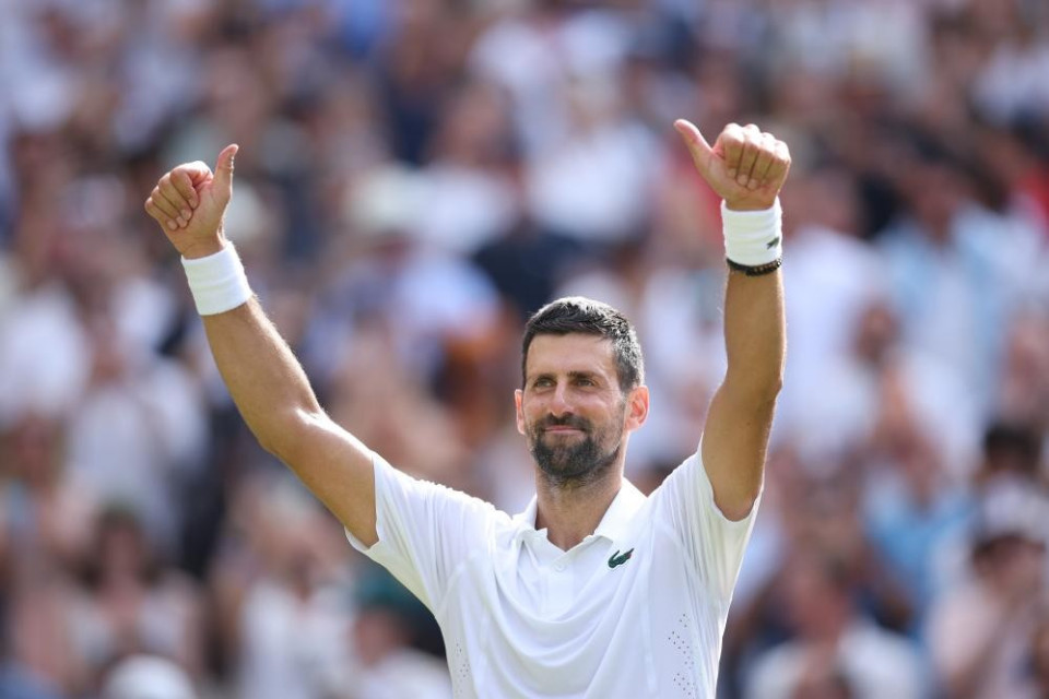Djokovic entra nella storia di Wimbledon: battuto il record di Federer
