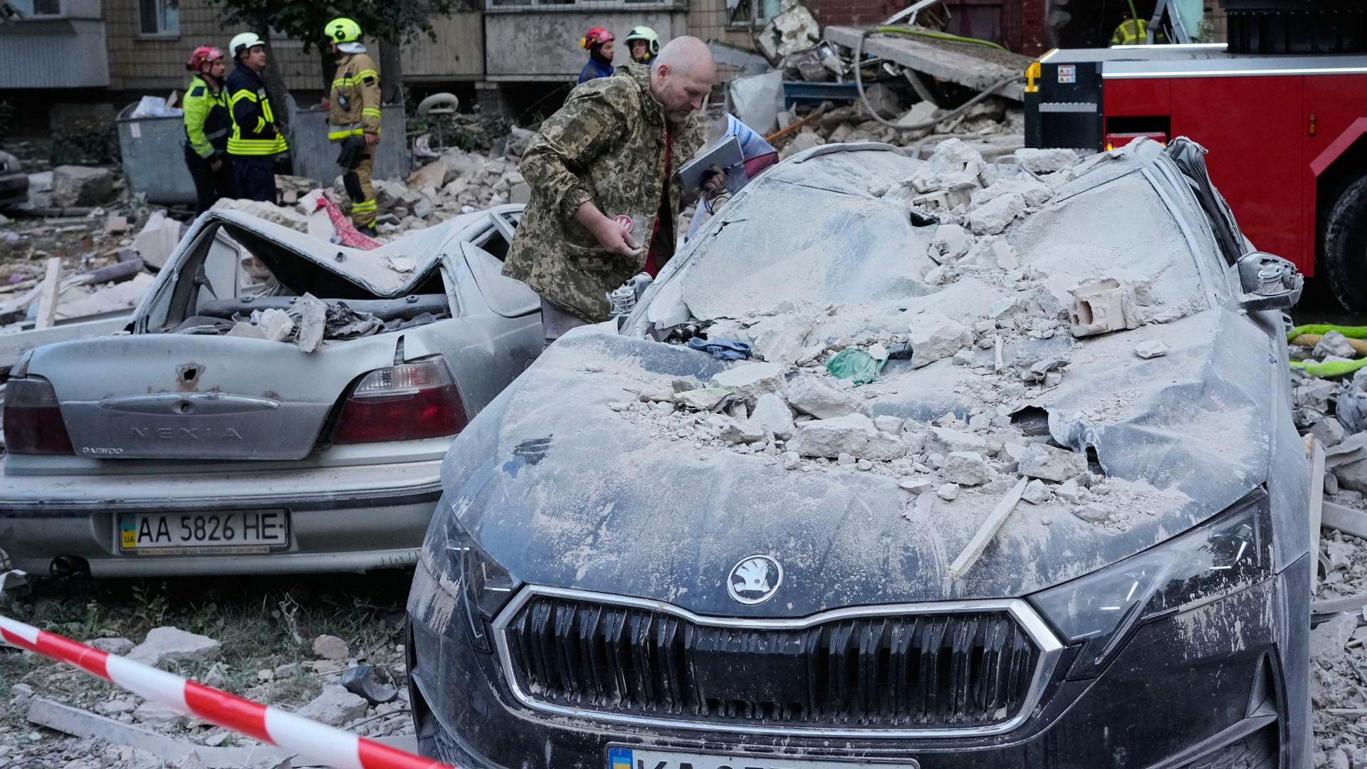 Un'altra notte di missili russi su Kiev