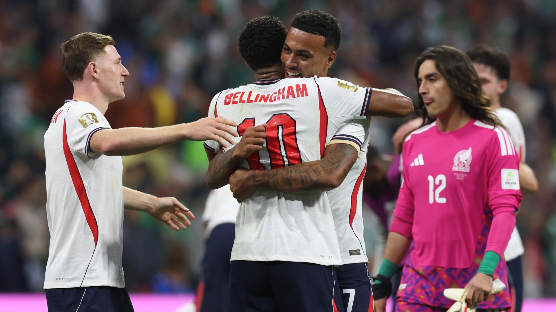 L'Inghilterra vince contro il Messico 3-2 e va ai quarti di finale