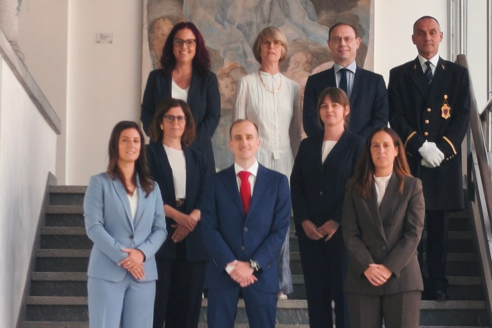 Cerimonia di fedeltà alla Costituzione e alle leggi