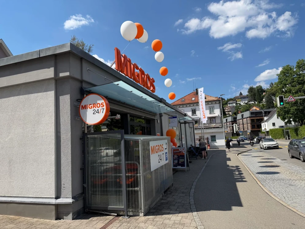 Il punto vendita a Herisau © Migros
