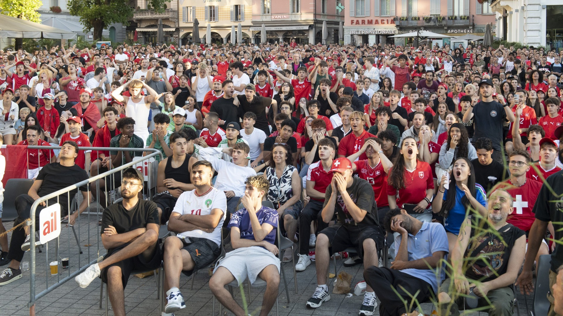 Public viewing Mondiali: la Svizzera che unisce