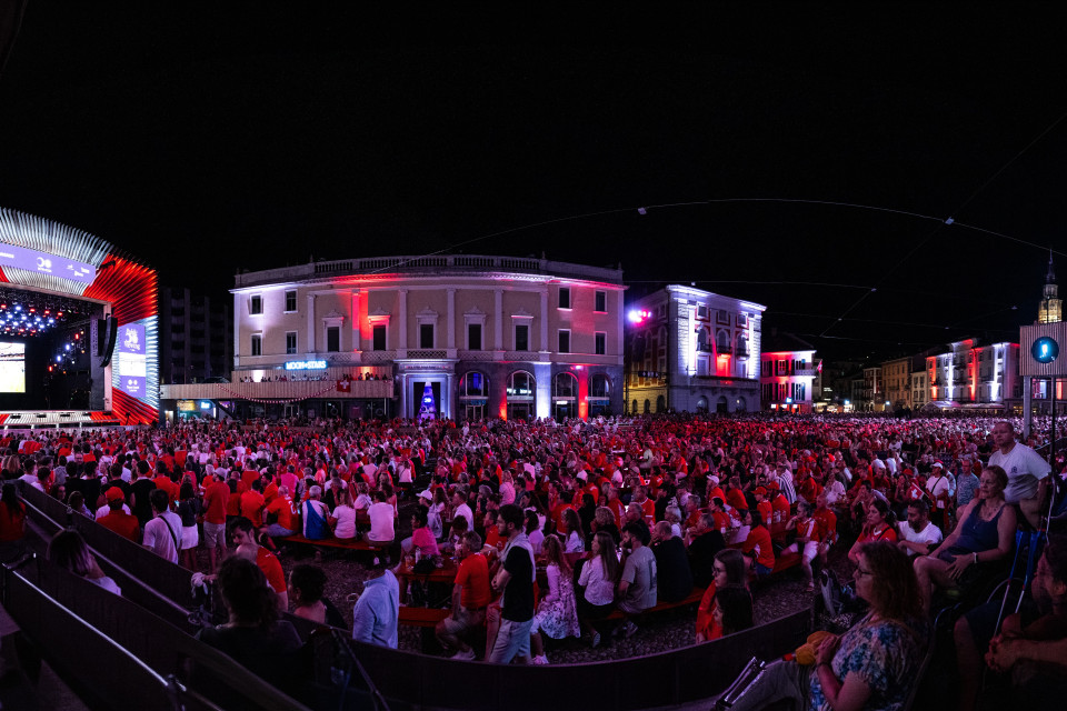 Moon+Stars, oltre 16mila persone per i concerti e la partita Svizzera-Argentina