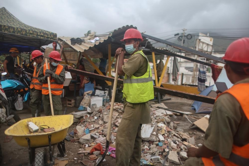 Salito a 4.490 il numero dei morti per i terremoti in Venezuela