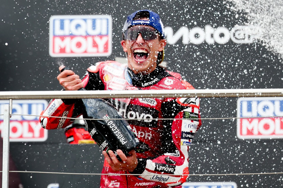 Marc Marquez re di Germania, ecco il decimo sigillo