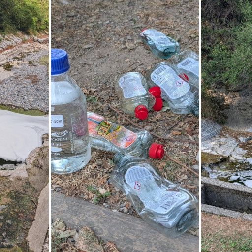 Diga del Ghitello trasformata in uno scivolo d’acqua: scatta l’allarme per inquinamento