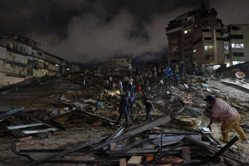 Sisma in Venezuela: il bilancio sale a 4.930 morti e oltre 16.700 feriti
