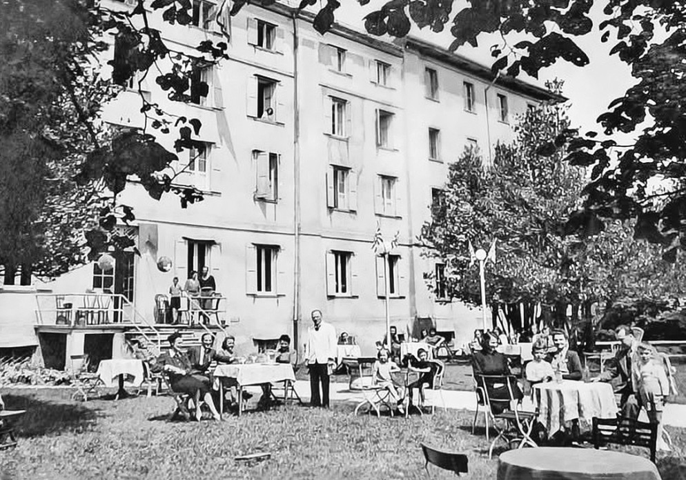 L'hotel Bellavista nel 1945 