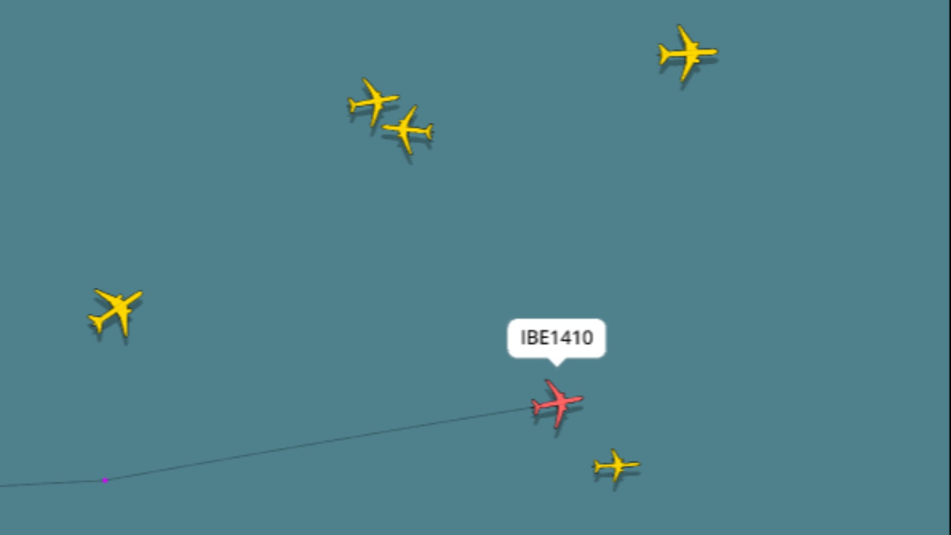 Spagna campione del mondo, il volo di ritorno della Roja è il più seguito su Flightradar24