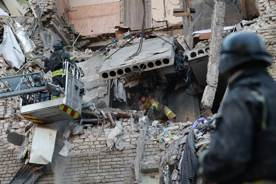 «È stato uno degli attacchi missilistici più forti contro Kiev»