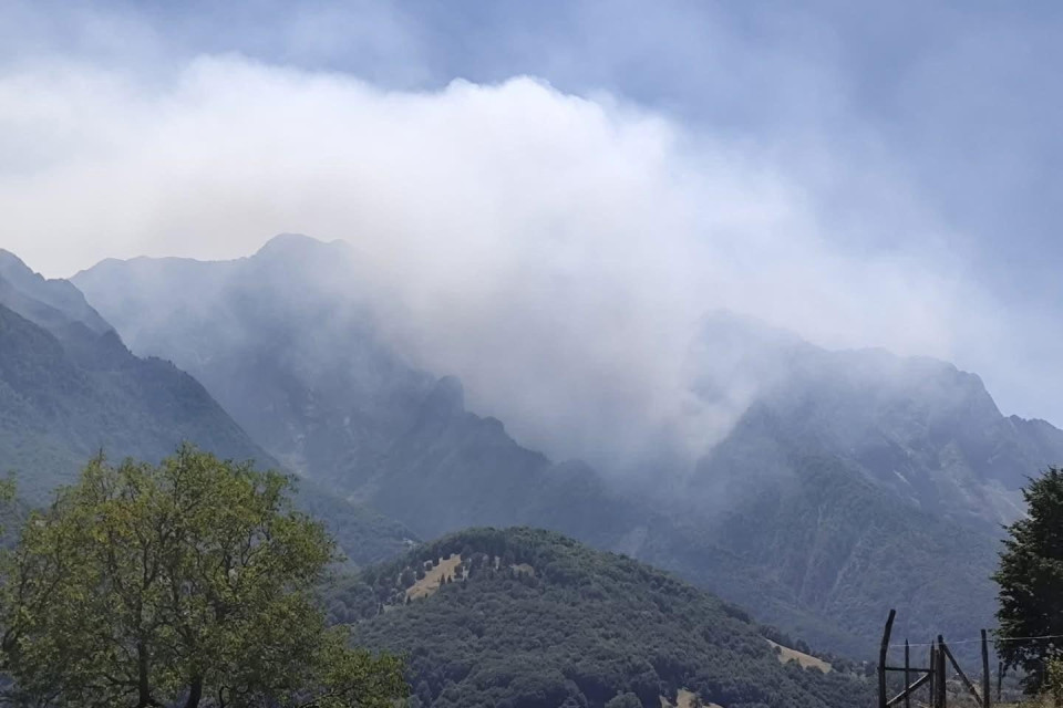 Incendio sul Ghiridone, situazione monitorata in Ticino