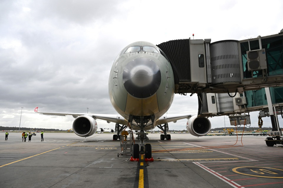 L'Airbus A350-1000ULR di Qantas ha coperto Tolosa-Melbourne in 19 ore e 12 minuti