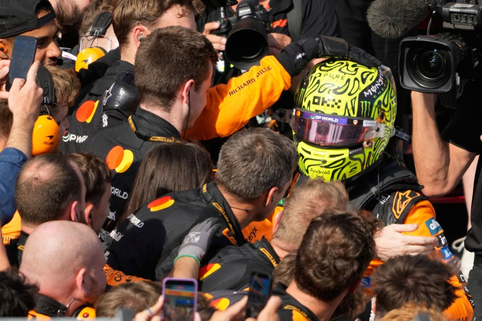 Lando Norris riassapora il successo in Ungheria