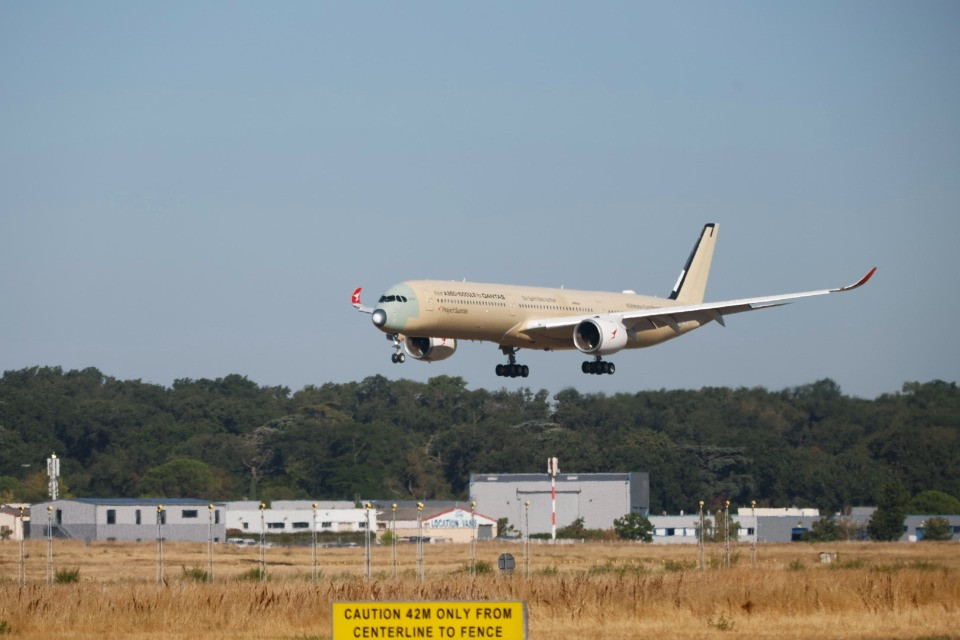 24 ore e 24 minuti senza scalo: il record dell'Airbus A350-1000ULR