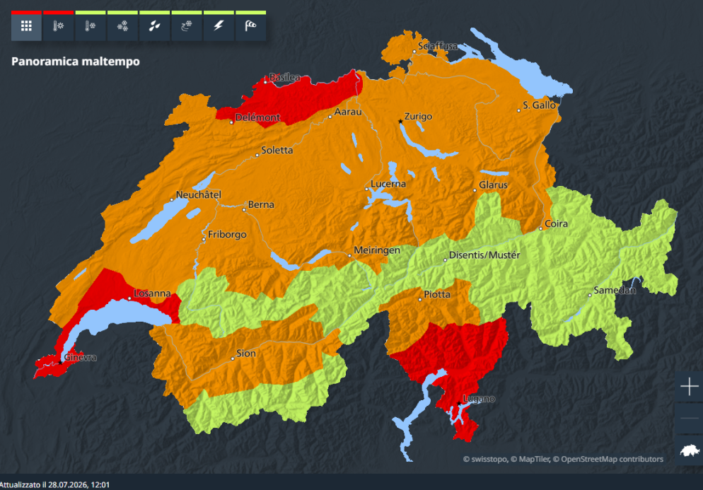 © MeteoSvizzera