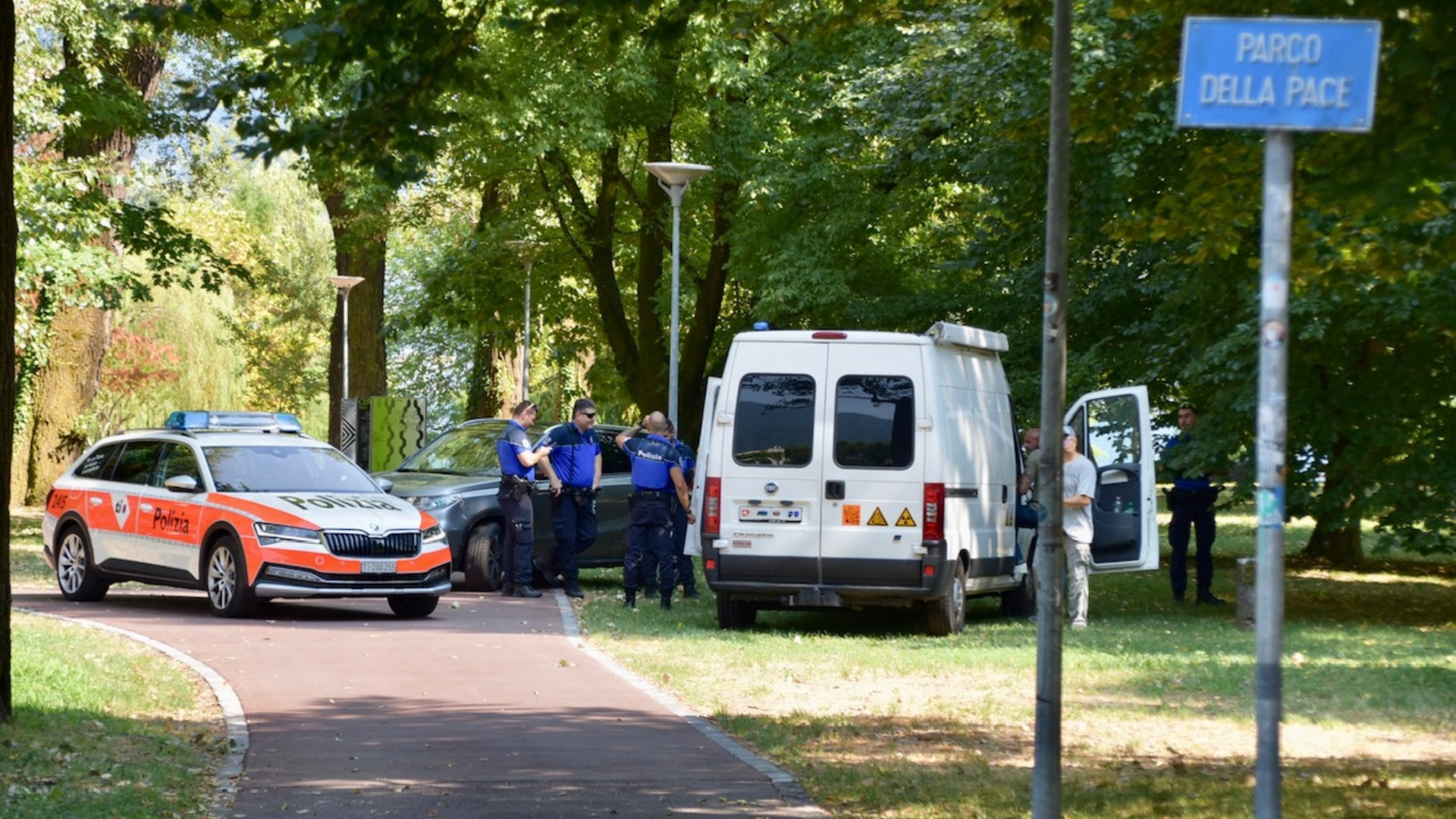 Ritrovato un ordigno inesploso al Parco della Pace di Locarno