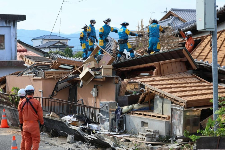 Terremoto in Giappone, si aggrava il bilancio delle vittime