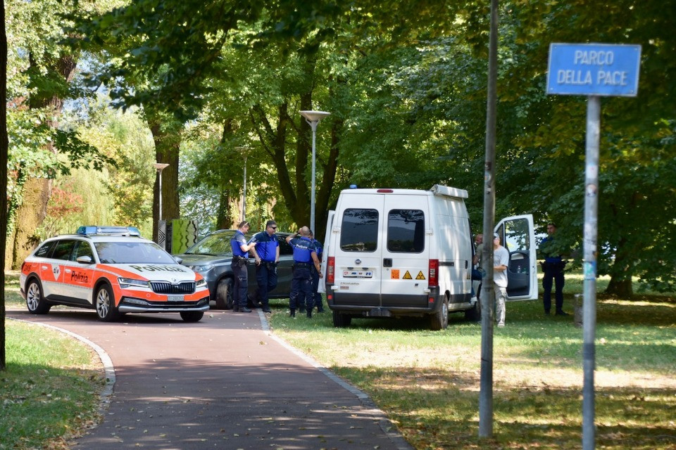 Ritrovato un ordigno inesploso al Parco della Pace di Locarno