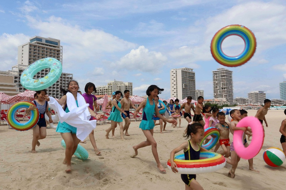 Il caldo colpisce la Corea del Nord e il resort di Wonsan Kalma torna sotto i riflettori