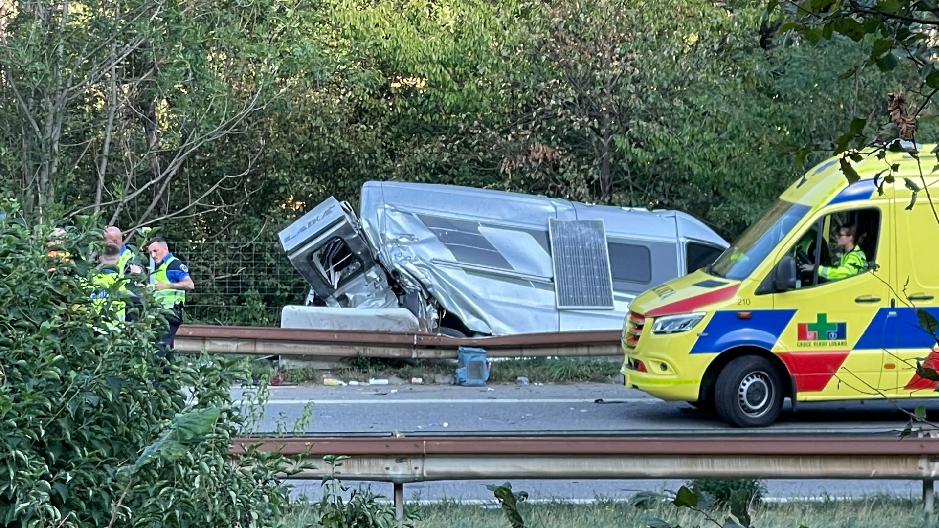Incidente a Camignolo, A2 in tilt verso nord