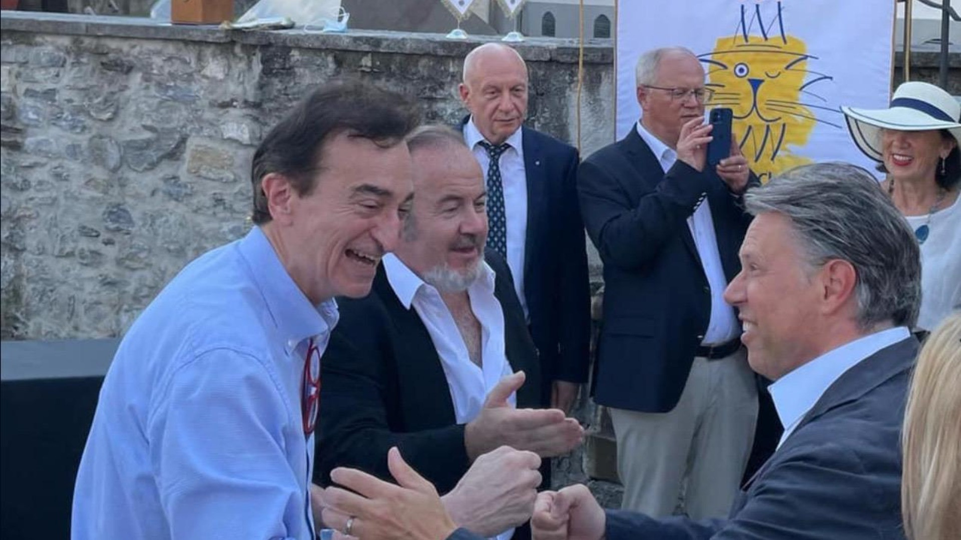 L’ultima apparizione pubblica di Borradori al Pardo: «Era semplicemente Marco»
