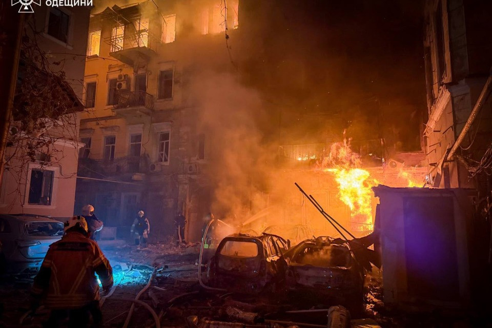 Missili russi su Kiev e Zaporizhzhia