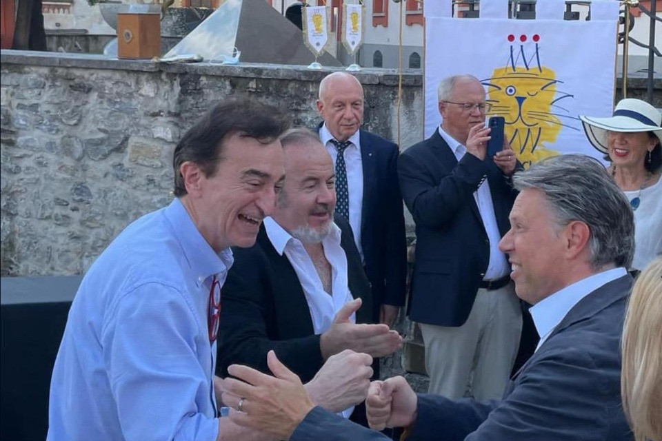 L’ultima apparizione pubblica di Borradori al Pardo: «Era semplicemente Marco»