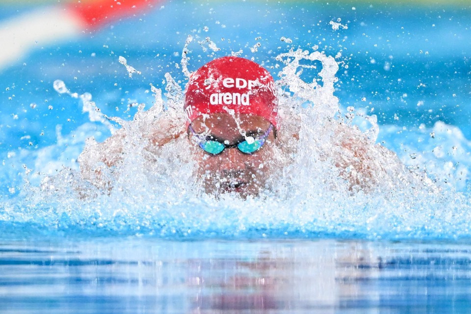 Noè Ponti in finale nei 100 m delfino
