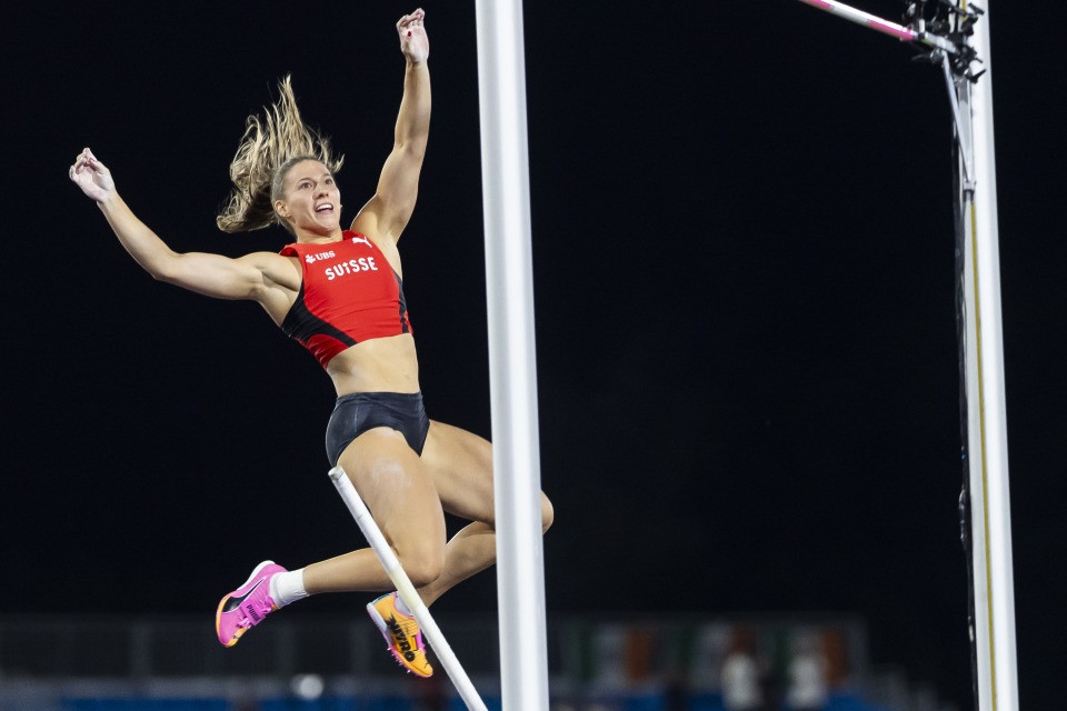 Angelica Moser è ancora oro europeo nel salto con l'asta