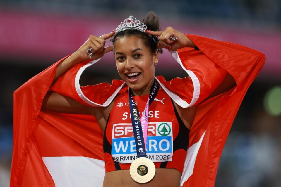 Audrey  Werro campionessa d’Europa negli 800m