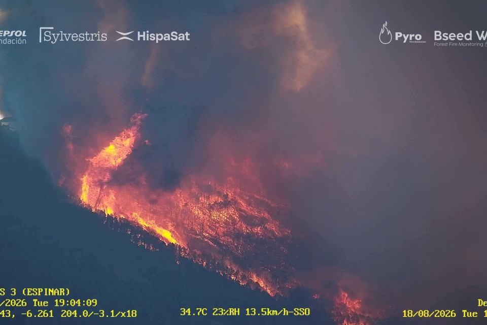 Incendio in Estremadura, evacuate circa 600 persone