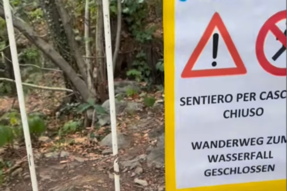Rapper e artista tedesco cerca ispirazione in Valle Maggia, ma finisce su un sentiero vietato
